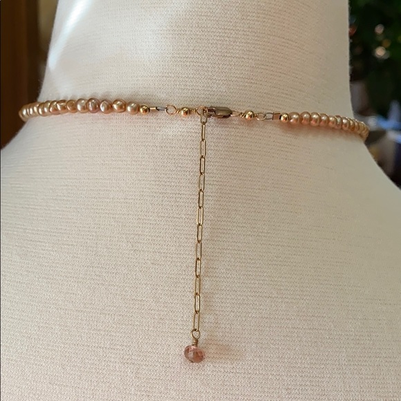 Pearl and gemstone necklace - Picture 3 of 5